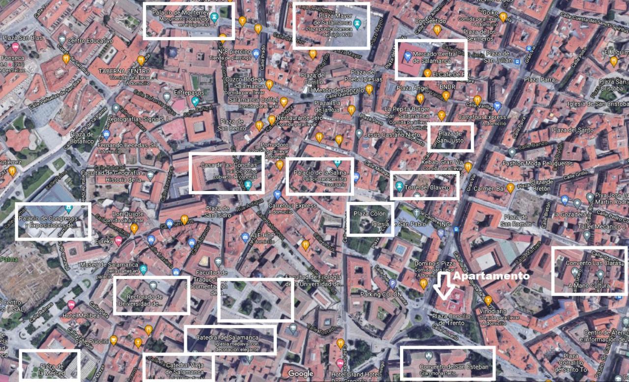 Estupendo Piso De 2 Dormitorios En La Gran Via. A/A. Wifi. Σαλαμάνκα Εξωτερικό φωτογραφία